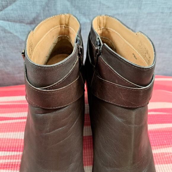 %Vionic Women's Upright Trinity Ankle Boot Chocolate US Size 11 / D7 - Picture 6 of 14